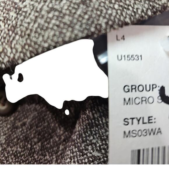 Jessi Lee Wool Blend Button-Up Shirt Brown Size 22W NWT - Picture 5 of 6